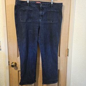 Size 20w CHAPS Denim Dark Blue Women's Jeans